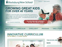 Tablet Screenshot of new-school.org